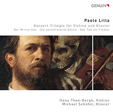 CD album cover 'Paolo Litta' (GEN 20690) with Ilona Then-Bergh, Michael Schäfer
