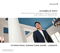 JeungBeum Sohn CD album cover 'JeungBeum Sohn' (GEN 20688) with JeungBeum Sohn