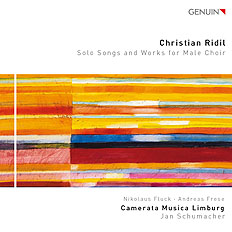 CD album cover 'Christian Ridil' (GEN 20692) with Nikolaus Fluck, Andreas Frese, Camerata Musica Limburg ...