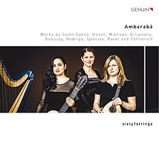 CD album cover 'Ambarab�' (GEN 20694) with sixty1strings