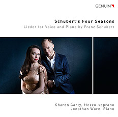 CD album cover 'Schubert�s Four Seasons' (GEN 20697) with Sharon Carty, Jonathan Ware