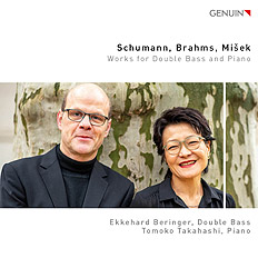 CD album cover 'Schumann, Brahms, Misek' (GEN 20706) with Ekkehard Beringer, Tomoko Takahashi