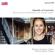 CD album cover 'Sounds of Lucerne' (GEN 20717) with Mirjam L�tscher, Thomas Wise