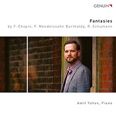 CD album cover 'Fantasies' (GEN 20709) with Amit Yahav