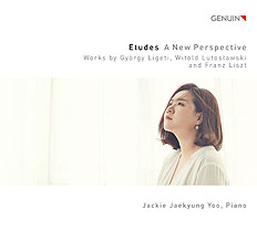 CD album cover 'Etudes�A New Perspective' (GEN 20720) with Jackie Jaekyung Yoo