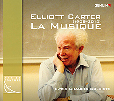 CD album cover 'La Musique' (GEN 21731) with Swiss Chamber Soloists