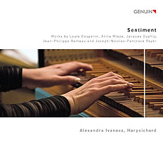 CD album cover 'Sentiment' (GEN 21733) with Alexandra Ivanova
