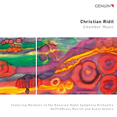 CD album cover 'Christian Ridil ' (GEN 21737) with Mitglieder des Symphonieorchesters des Bayerischen Rundfunks ...