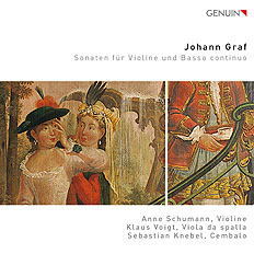 CD album cover 'Johann Graf' (GEN 21738) with Anne Schumann, Klaus Voigt, Sebastian Knebel