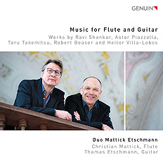 CD album cover 'Music for Flute and Guitar' (GEN 22765) with Christian Mattick, Thomas Etschmann