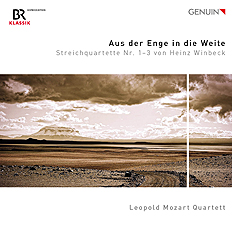 CD album cover 'Aus der Enge in die Weite � From confinement to expansiveness' (GEN 22779) with Leopold Mozart Quart ...