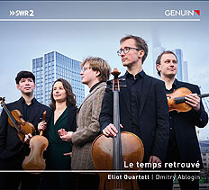 CD album cover 'Le temps retrouvé' (GEN 22784) with Eliot Quartett, Dmitry Ablogin