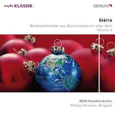 CD album cover 'Glòria' (GEN 22797) with MDR-Rundfunkchor, Philipp Ahmann