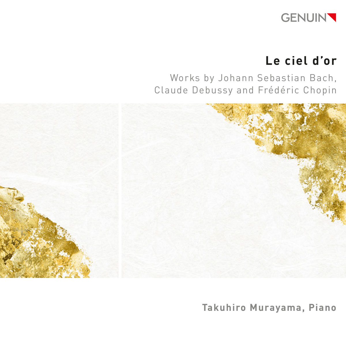 CD album cover 'Le ciel d'or' (GEN 24865d) with Takuhiro Murayama