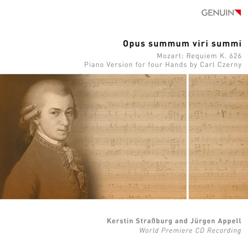 Opus summum viri summi CD album cover 'Opus summum viri summi' (GEN 24869) with Kerstin Straßburg, Jürgen Appell