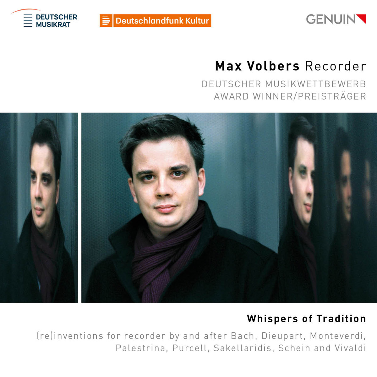 CD album cover 'Whispers of Tradition' (GEN 22804) with Max Volbers, Gäste / Guest Artists