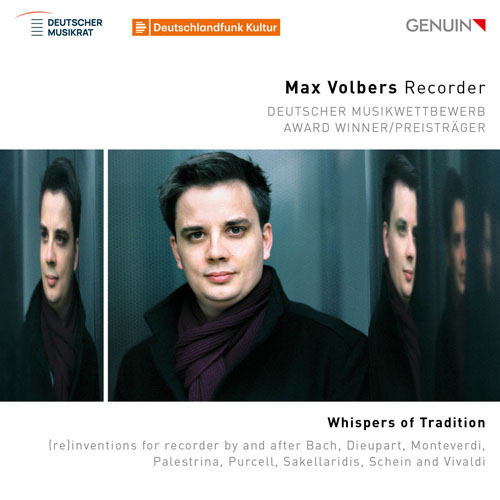 Whispers of Tradition CD album cover 'Whispers of Tradition' (GEN 22804) with Max Volbers, Gäste / Guest Artists