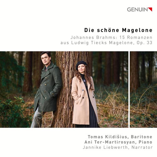 CD album cover 'Die schöne Magelone – The Fair Magelone' (GEN 23844) with Tomas Kildišius, Ani Ter-Martirosyan ...