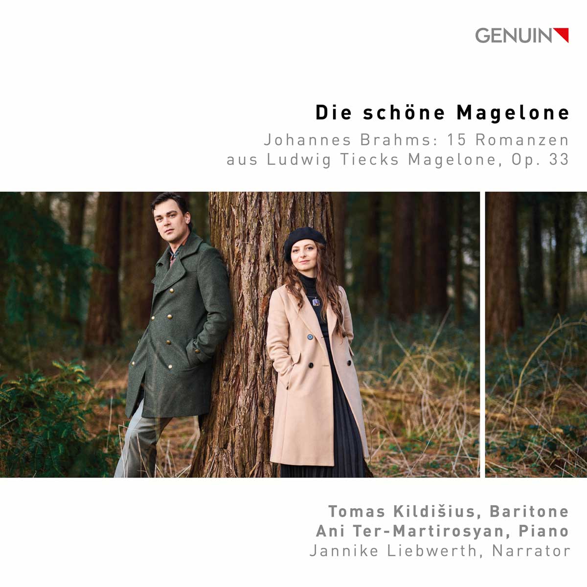 CD album cover 'Die sch�ne Magelone � The Fair Magelone' (GEN 23844) with Tomas Kildi�ius, Ani Ter-Martirosyan ...