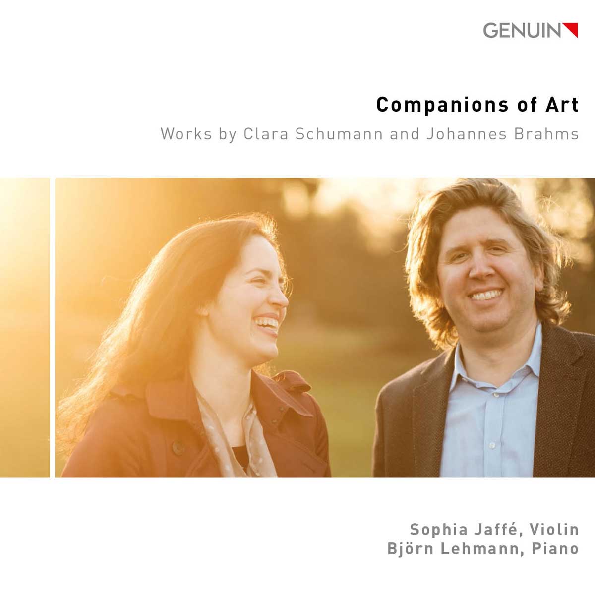 CD album cover 'Companions of Art' (GEN 23839) with Sophia Jaff�, Bj�rn Lehmann