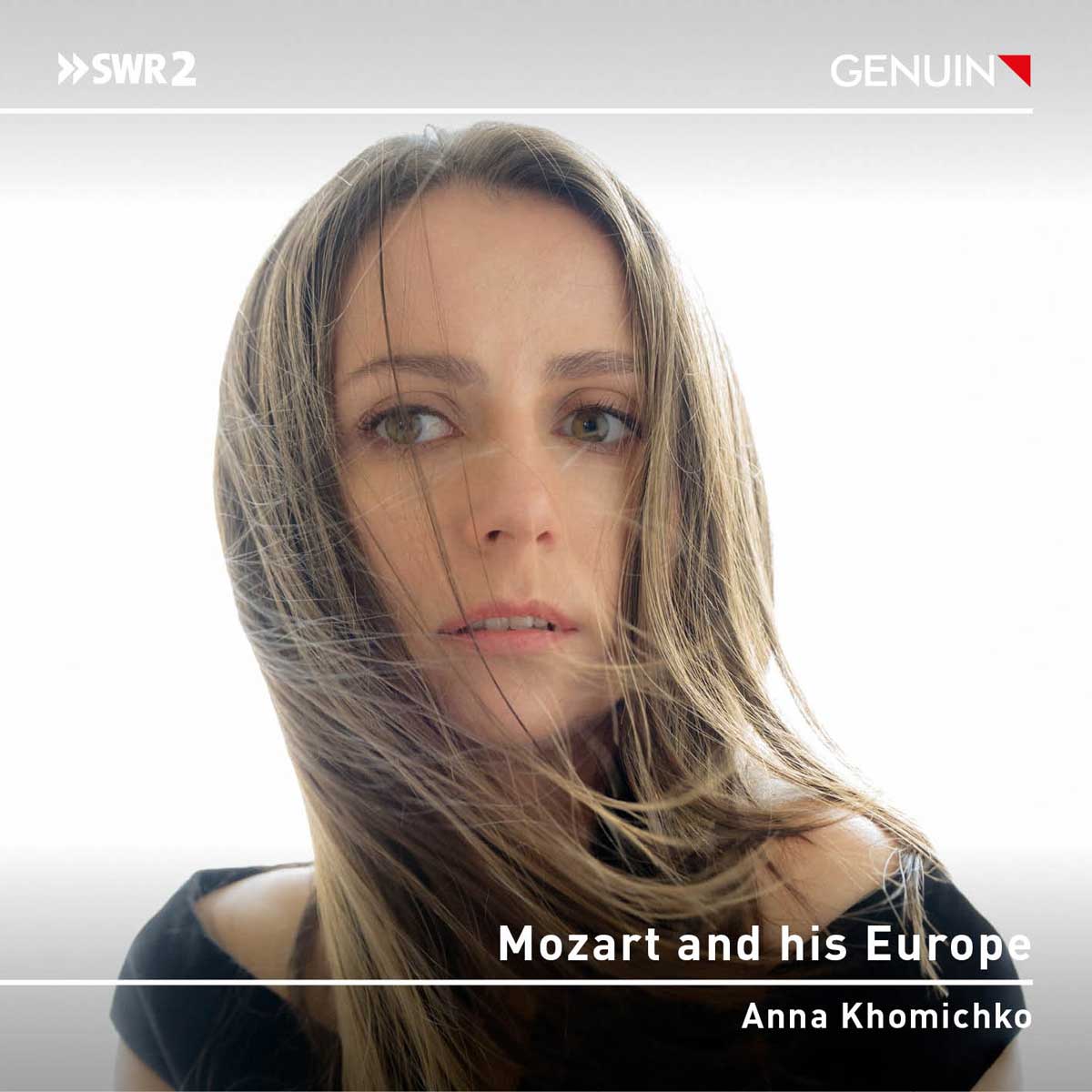 CD album cover 'Mozart and his Europe' (GEN 23841) with Anna Khomichko