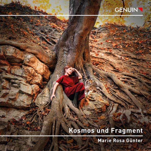 Kosmos und Fragment CD album cover 'Kosmos und Fragment' (GEN 23833) with Marie Rosa Günter