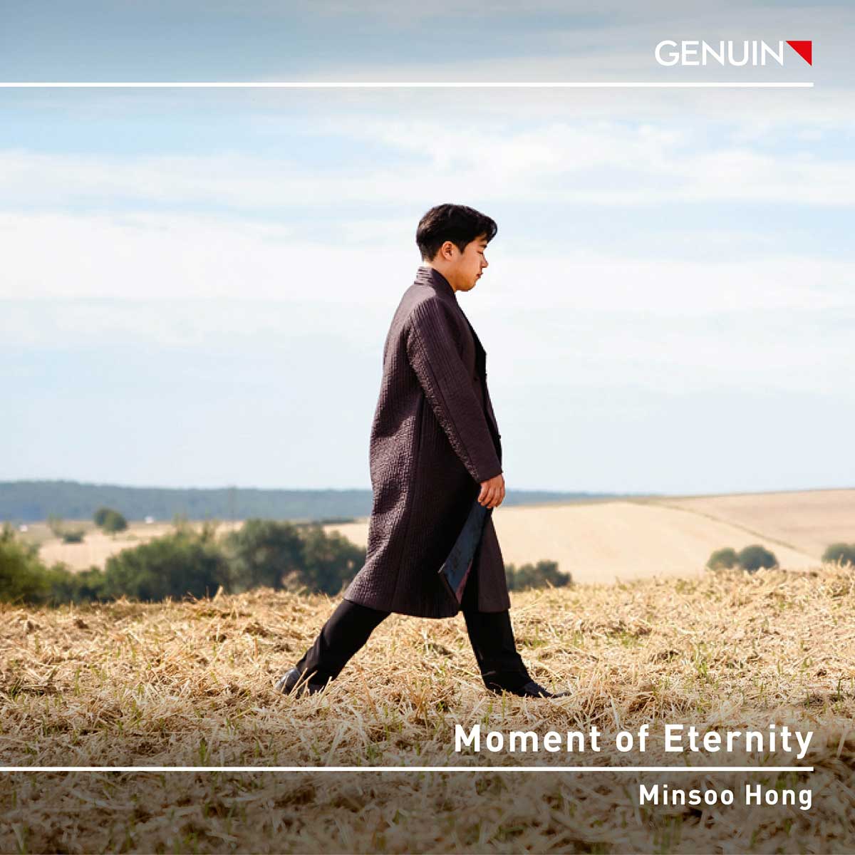 CD album cover 'Moment of Eternity' (GEN 23827) with Minsoo Hong