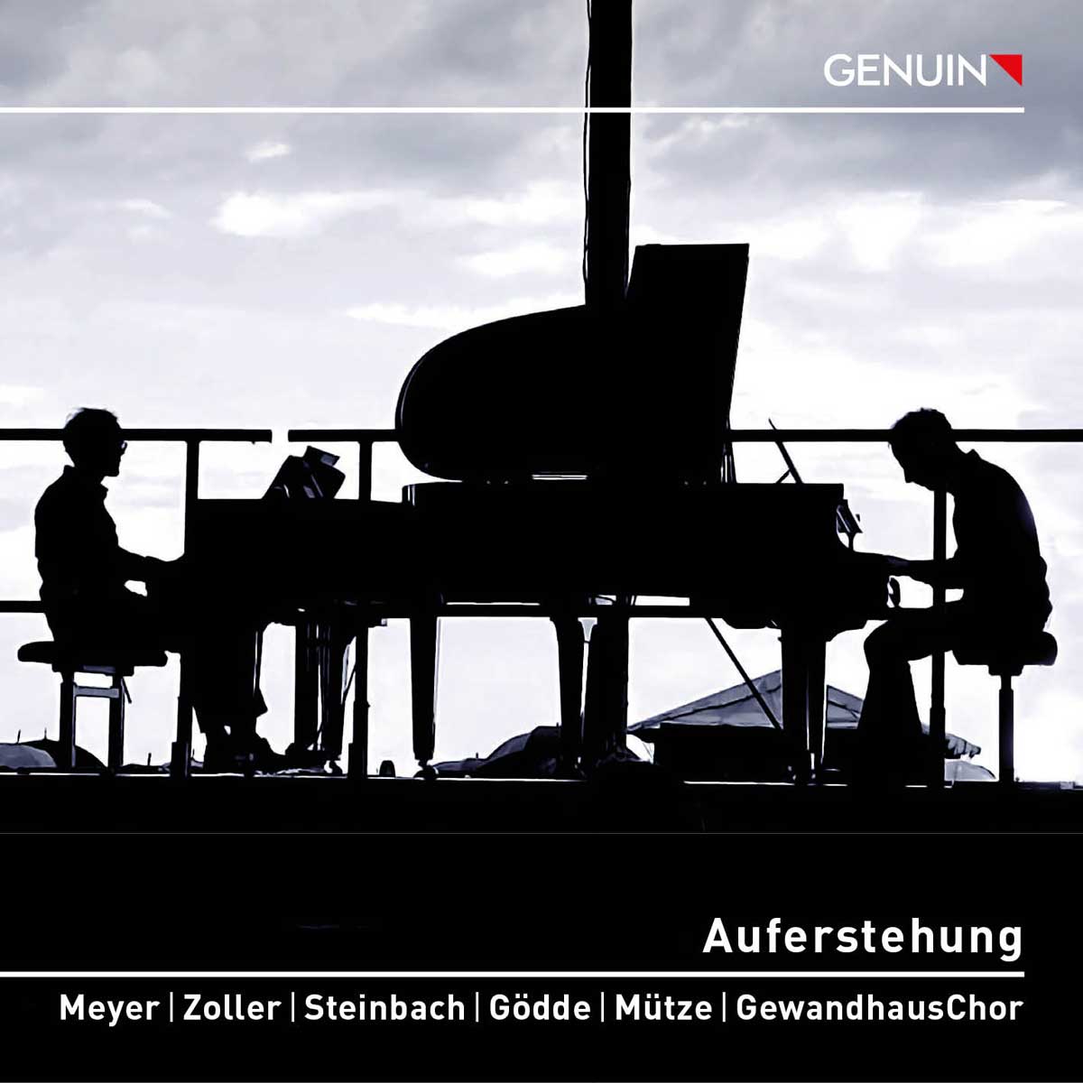 CD album cover 'Auferstehung' (GEN 23818) with Gregor  Meyer, Walter Zoller, Annika Steinbach, Henriette Gödde ...