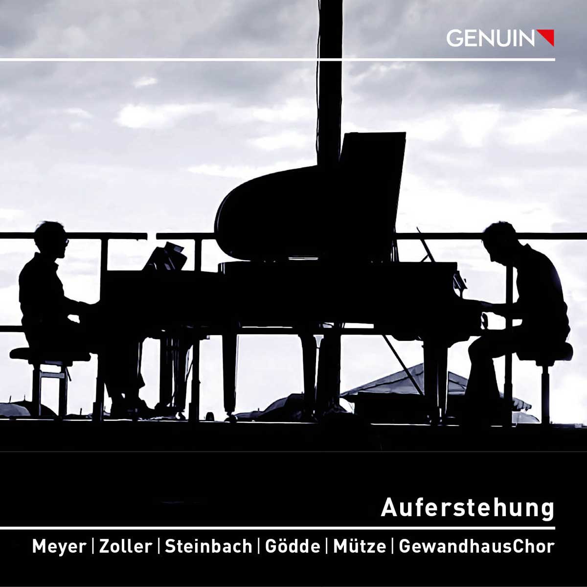 CD album cover 'Auferstehung  Resurrection' (GEN 23818) with Gregor  Meyer, Walter Zoller, Annika Steinbach ...