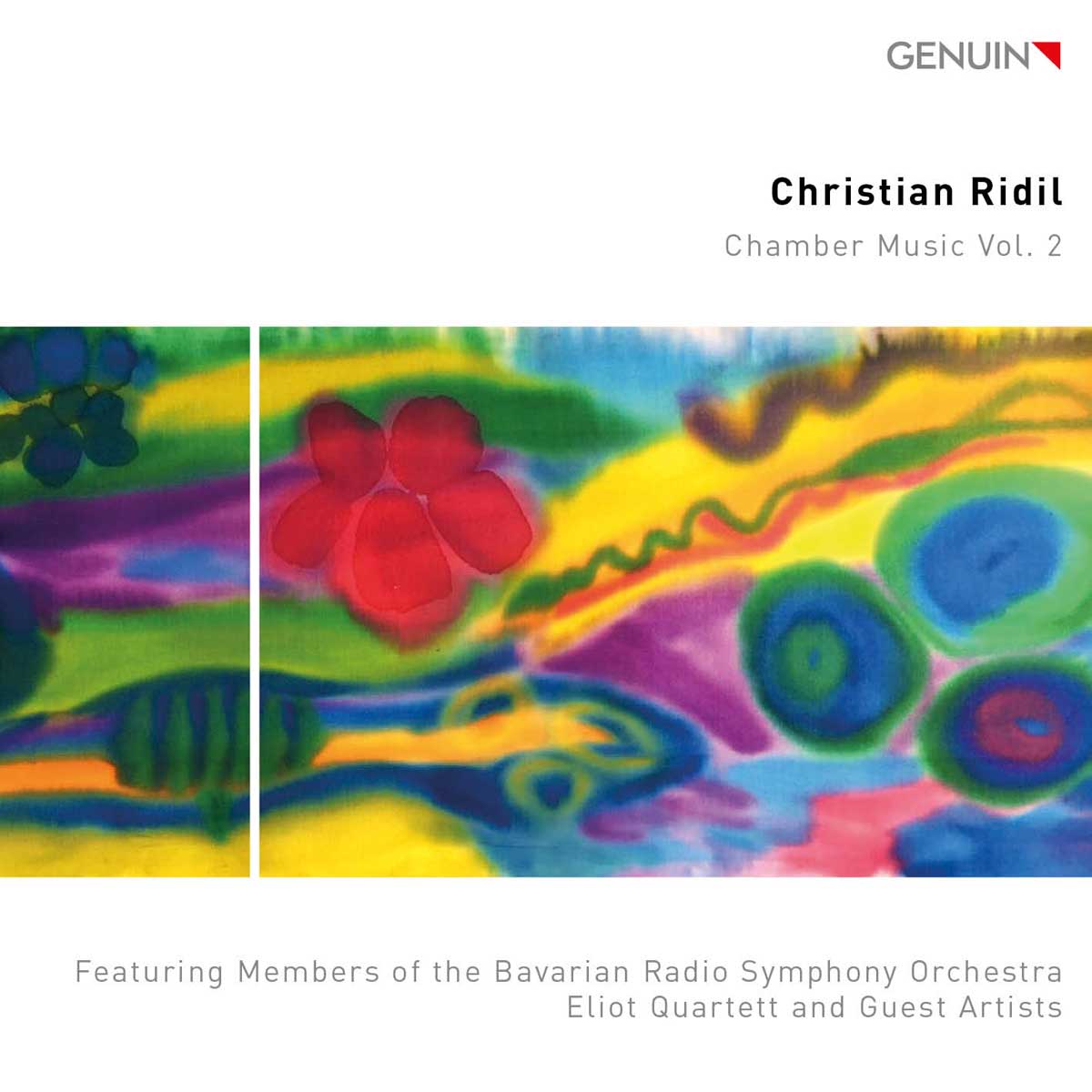 CD album cover 'Christian Ridil' (GEN 23823) with Mitglieder des Symphonieorchesters des Bayerischen Rundfunks ...