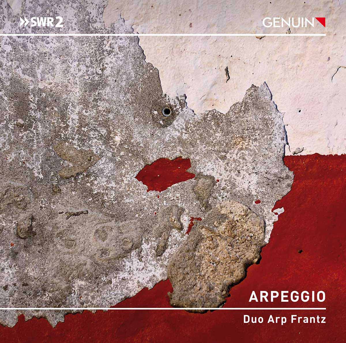 CD album cover 'Arpeggio' (GEN 23820) with Julian Arp, Caspar Frantz