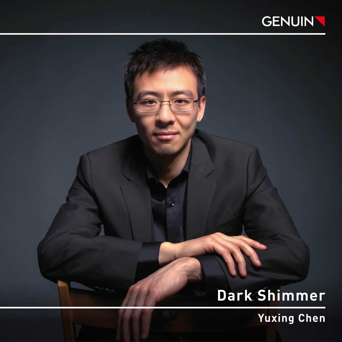 CD album cover 'Dark Shimmer' (GEN 23813) with Yuxing Chen