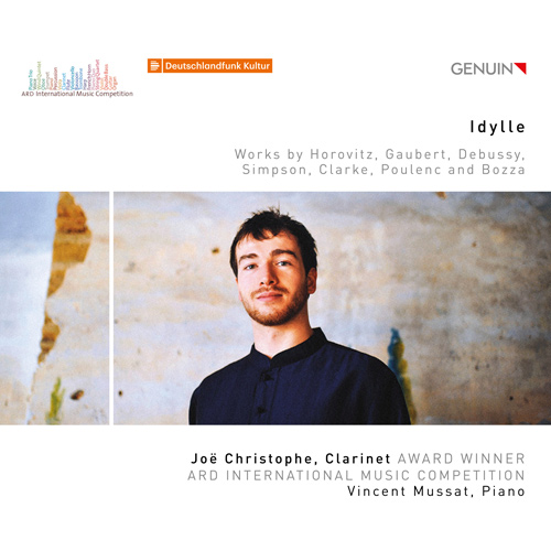 CD album cover 'Idylle' (GEN 21721) with Jo� Christophe, Vincent Mussat
