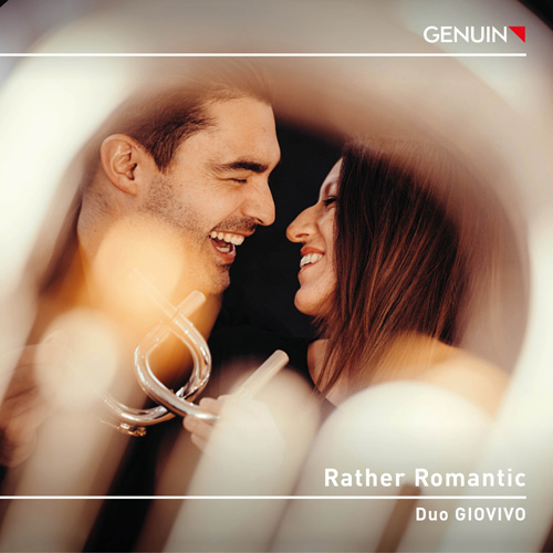 CD album cover 'Rather Romantic' (GEN 22791) with Duo Giovivo, Fabian Bloch, Muriel Zeiter