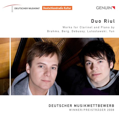 Duo Riul CD album cover 'Duo Riul' (GEN 11198 ) with Sebastian Manz, Martin Klett