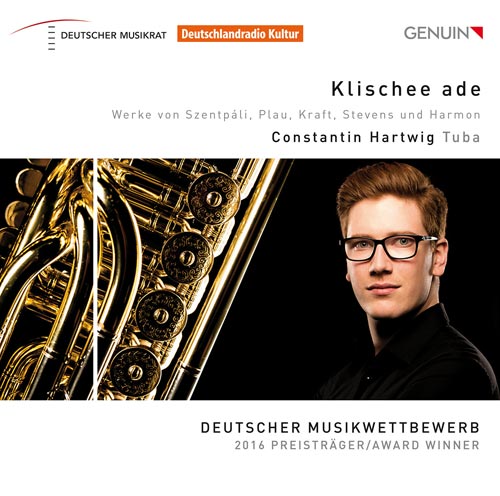 Klischee ade CD album cover 'Klischee ade' (GEN 17471) with Constantin Hartwig