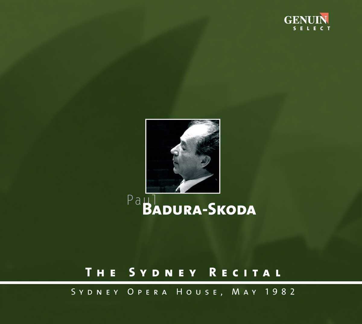 The Sydney Recital CD album cover 'The Sydney Recital' (GEN 86056) with Paul Badura-Skoda
