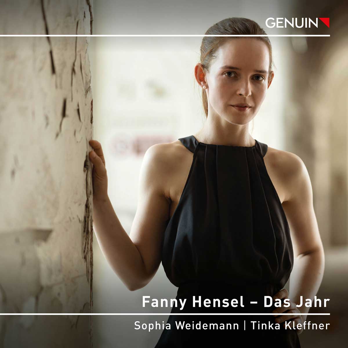 CD album cover 'Fanny Hensel - Das Jahr (The Year)' (GEN 24872) with Sophia Weidemann, Tinka Kleffner