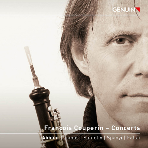 CD album cover 'Franois Couperin  Concerts' (GEN 24873) with Emanuel Abbhl, Benot Fallai, Carla Sanfelix ...