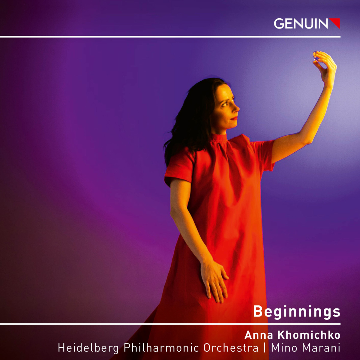 CD album cover 'Beginnings' (GEN 25925)