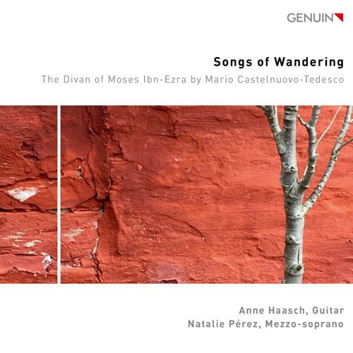 CD album cover 'Songs of Wandering' (GEN 25927) with Anne Haasch, Natalie Pérez 
