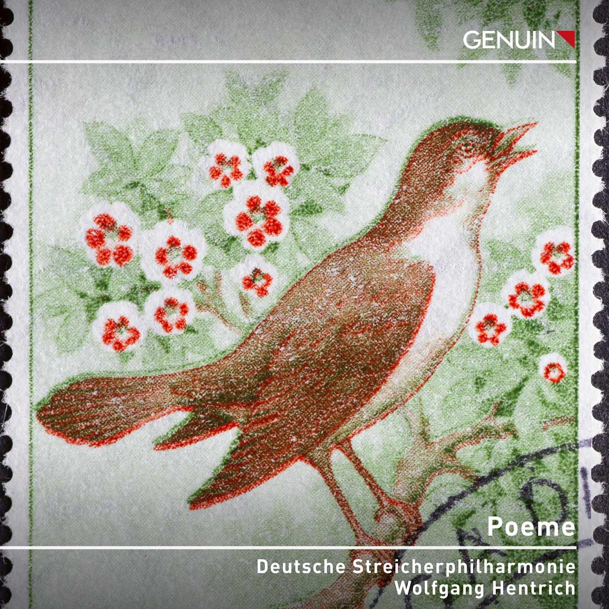 Album Cover: Poeme CD album cover 'Poeme' (GEN 25961d) with Deutsche Streicherphilharmonie, Wolfgang Hentrich