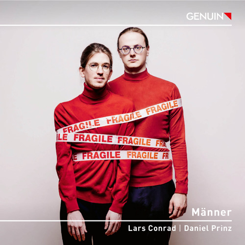 CD album cover 'Männer' (GEN 26950) with Lars Conrad, Daniel Prinz