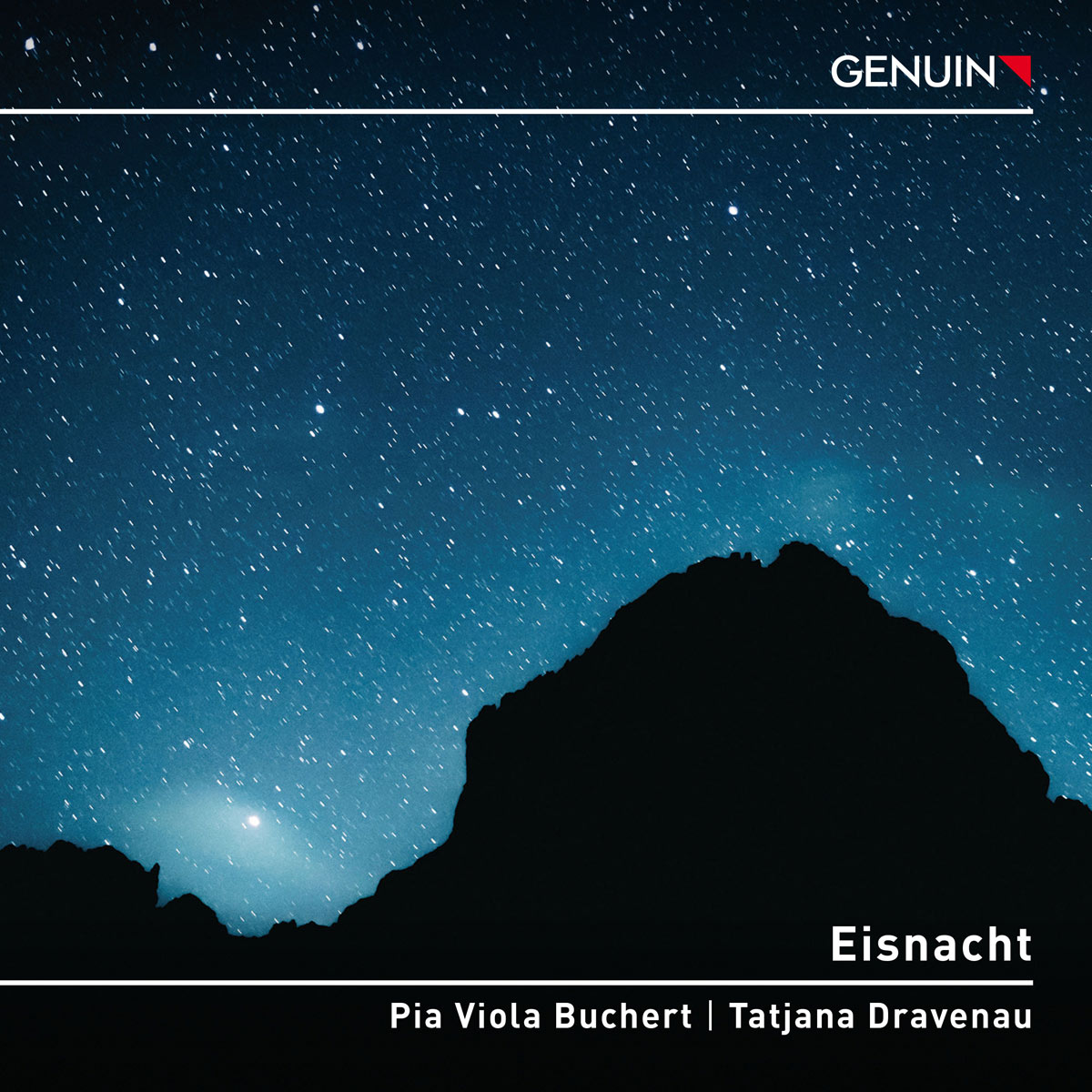Album Cover: Eisnacht CD album cover 'Eisnacht' (GEN 26948) with Pia Viola Buchert, Tatjana Dravenau