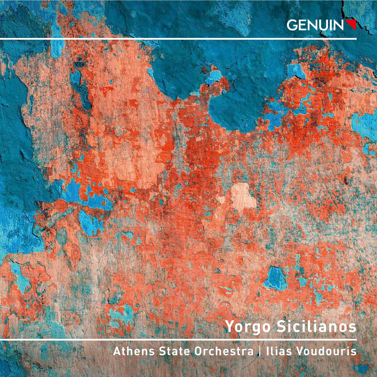 Album Cover: Yorgo Sicilianos CD album cover 'Yorgo Sicilianos' (GEN 26563) with Athens State Orchestra, Ilias Voudouris