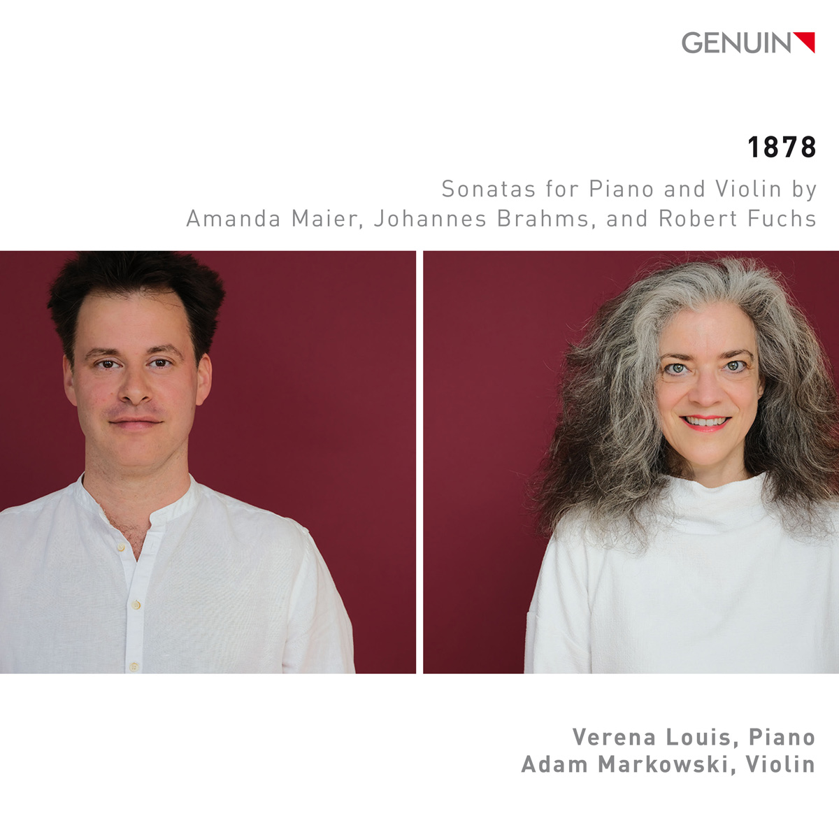 CD album cover '1878' (GEN 26960) with Duo Codax, Verena Louis, Adam Markowski