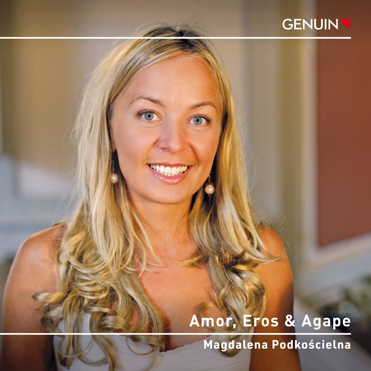 Album Cover: Amor, Eros & Agape CD album cover 'Amor, Eros & Agape' (GEN 26953) with Magdalena Podkoscielna, Concerto Reale