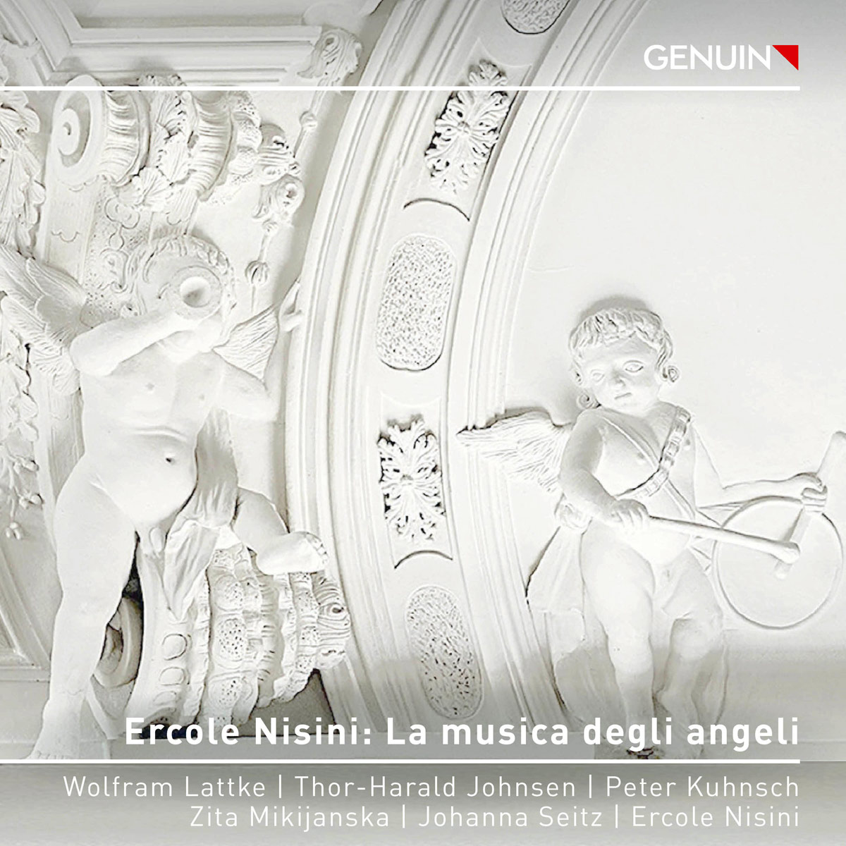 Album Cover: Ercole Nisini: La musica degli angeli CD album cover 'Ercole Nisini: La musica degli angeli' (GEN 26965) with Ercole Nisini, Wolfram Lattke ...