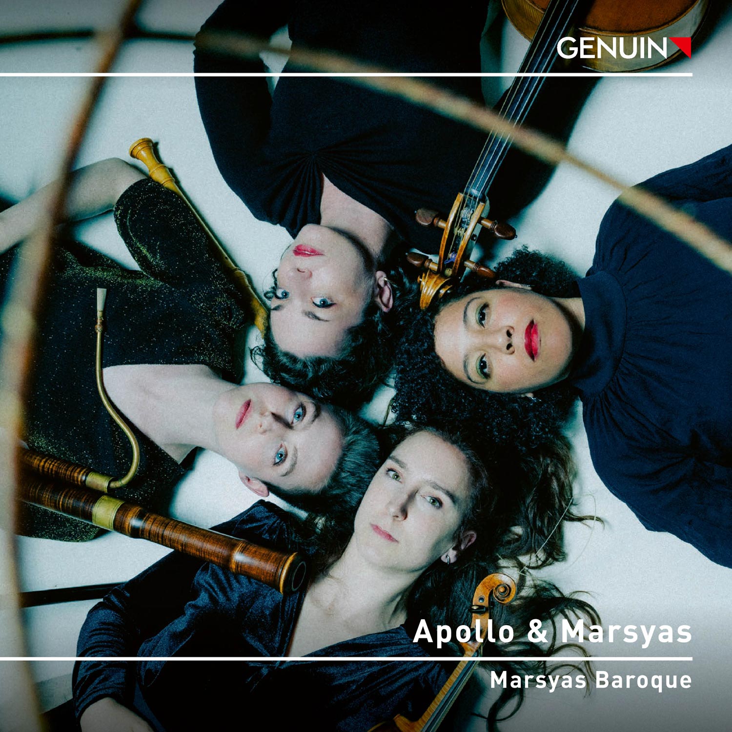 CD album cover 'Apollo & Marsyas' (GEN 26997) with Marsyas Baroque