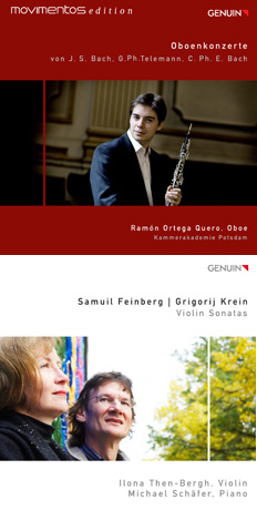 Die ZEIT empfiehlt zwei GENUIN-CDs als beste Einspielungen des Jahres 2011!
Kantilenen wie Sternschnuppen und geborgene Schätze